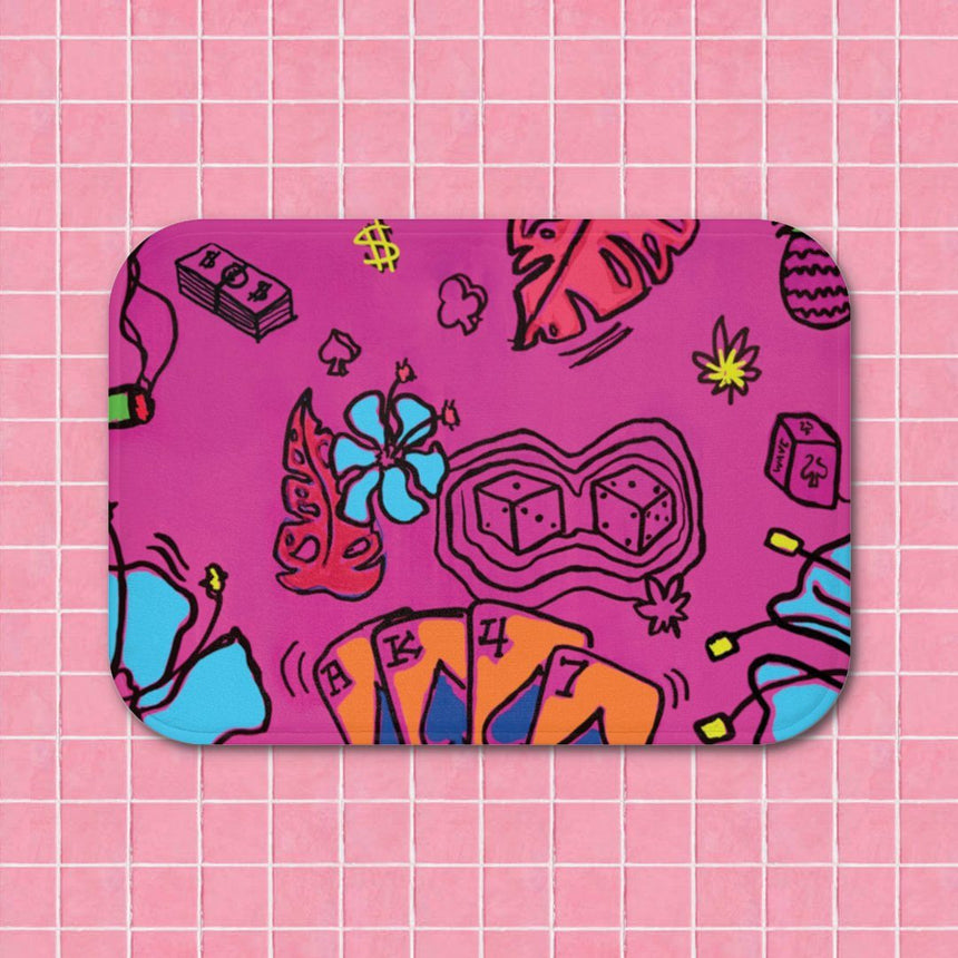 Hustler's Jungle Bath Mat