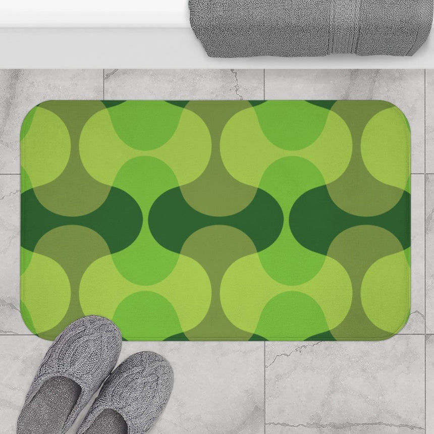 that's so panton bath mat- green color-cool affordable bathmats- wavechoppa